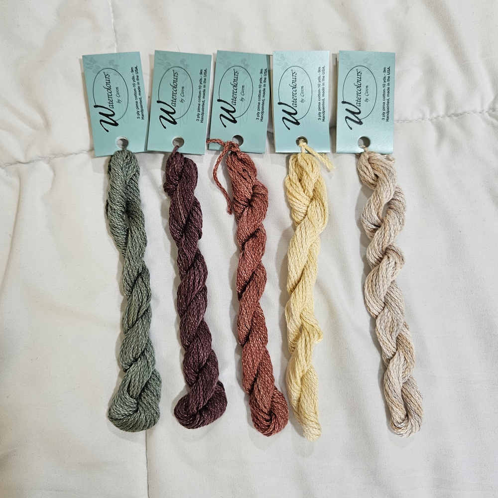 Watercolours By Caron Embroidery Floss Set